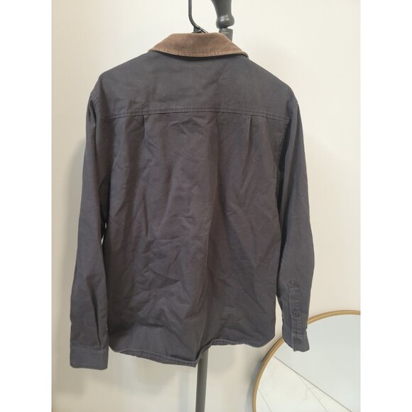 Katin Campbell Shirt Jacket Men’s Size Large Brown Color Blanket Lined Preowned - Picture 6 of 7